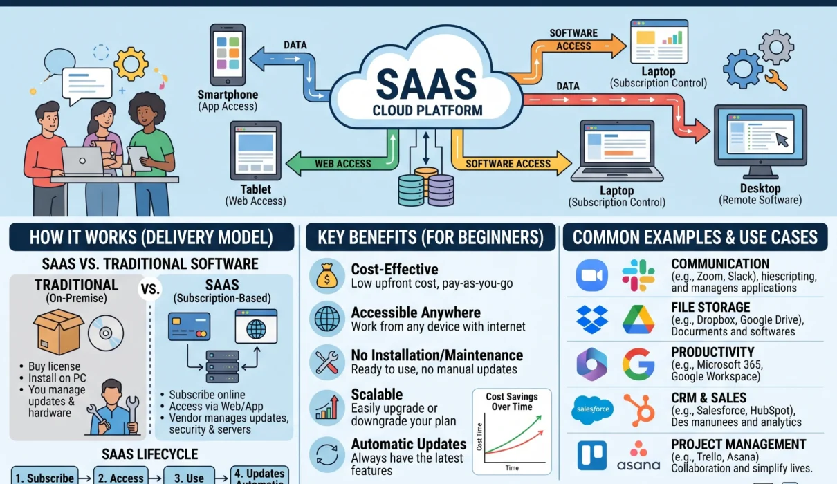 What Is SaaS A Complete Beginner's Guide to Software as a Service