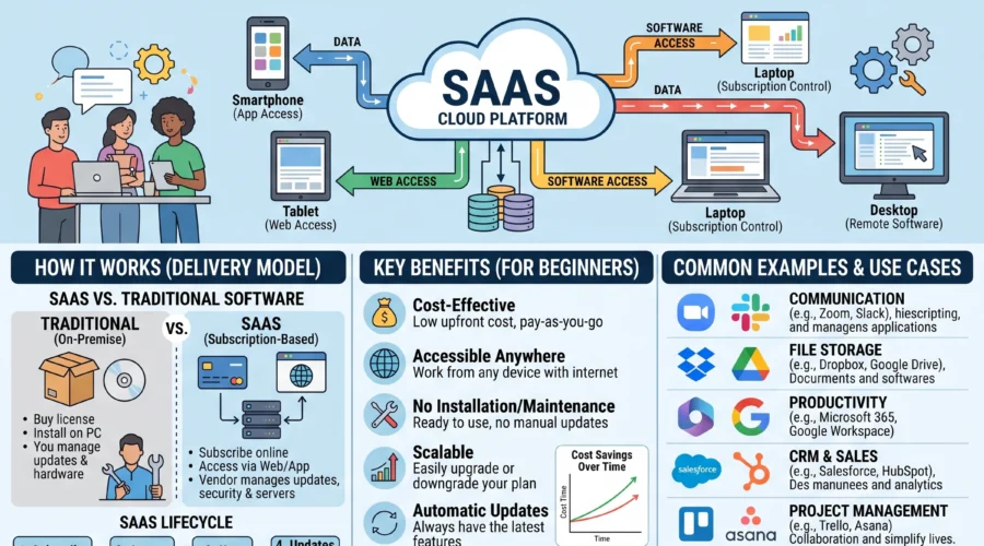 What Is SaaS A Complete Beginner's Guide to Software as a Service